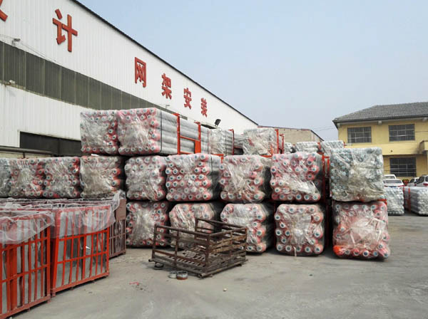 原平网架成品待发